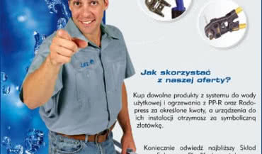 Urządzenie instalacyjne za 1 zł netto!