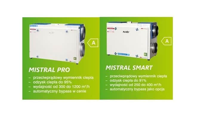 Centrale MISTRAL PRO i MISTRAL SMART w stylowej odsłonie