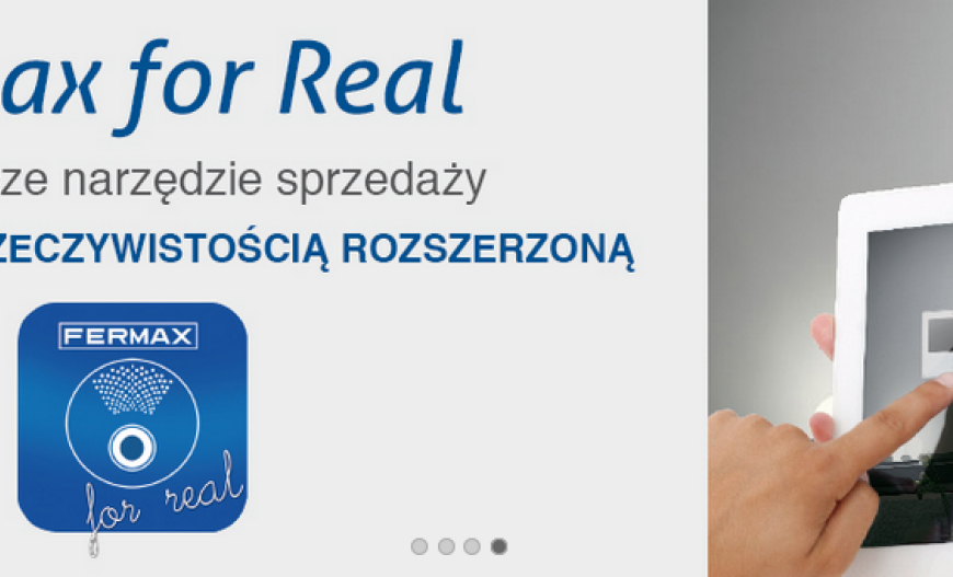 Darmowa aplikacja z Rzeczywistością Rozszerzoną "Fermax for Real"